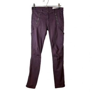 Rag & Bone Mulberry Rally Zipper Skinny  Cargo Jeans 25
